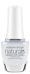 Morgan Taylor Naturals Top Coat, 15mL