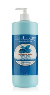 Morgan Taylor BareLuxury Renew Seaberry & Kukui Pump Lotion, 32 oz.
