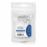 Gelish Soft Gel™ - Tips Refill - Long Coffin- Size 3 - 50CT- 1168119