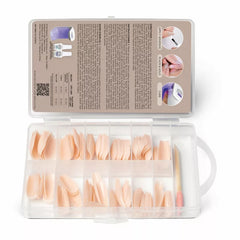 Soft Gel™ Tips - Light Nude Medium Coffin 120CT