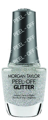 Morgan Taylor Fame Game Peel-Off Glitter, 15mL