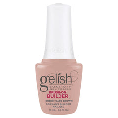 Gelish Brush-On Builder Sheer Taupe Brown