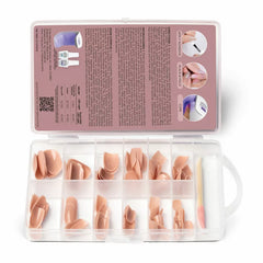 Soft Gel™ Tips - Pink Nude Short Round 120CT