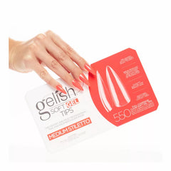 Gelish Soft Gel™ Medium Stiletto (550CT)
