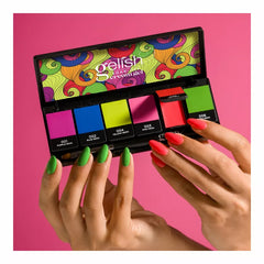 Gelish Cream Gel 6pc Palette - Neon & On & On