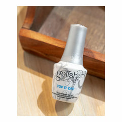 Gelish Top It Off Sealer Gel Top Coat LED Gel Polish, 0.5 fl oz.
