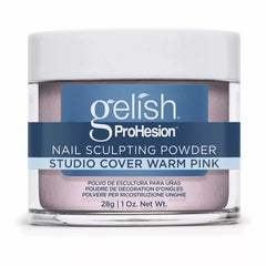 Gelish Prohesion Nail Sculpting Powder Studio Cover Warm Pink, 0.8 0z