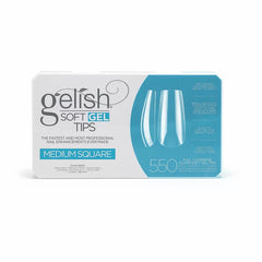 Gelish Soft Gel™ Medium Square Tips (550CT)