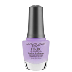 Morgan Taylor REACTmax Optical Brightener Nail Strengthener and Extended Wear Base Coat, 0.5 oz.