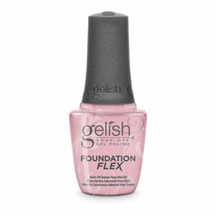 Gelish Foundation Flex Soak-Off Rubber Base Nail Gel - Light Nude, 0.5 fl oz.