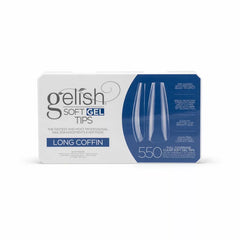 Gelish Soft Gel™ Long Coffin Tips (550CT)