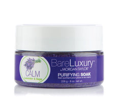 Morgan Taylor BareLuxury Calm Lavender & Sage Soak Jar, 8oz.