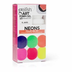 Gelish Art Form Gel Neon Color Gel Kit
