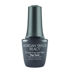 Morgan Taylor REACT Top Coat, 0.5 oz.