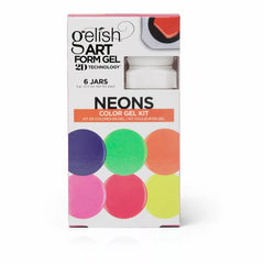 Gelish Art Form Gel Neon Color Gel Kit