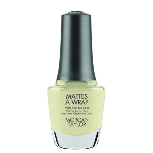 Morgan Taylor Mattes A Wrap Matte Top Coat, 0.5 oz.