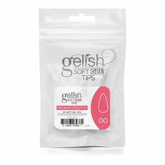 Gelish Soft Gel™ - Tips Refill - Medium Stiletto- Size 00 - 50CT- 1168173