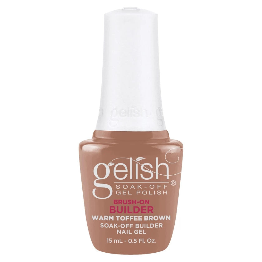 Gelish Brush-On Builder Warm Toffee Brown