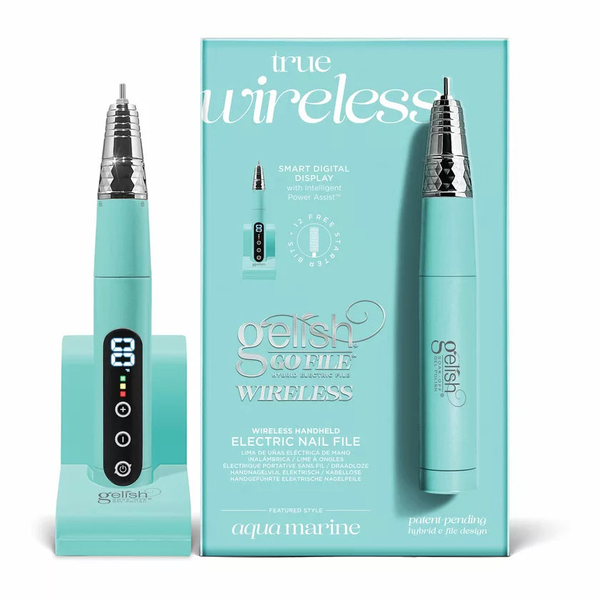 Gelish Go File Wireless Aqua Marine