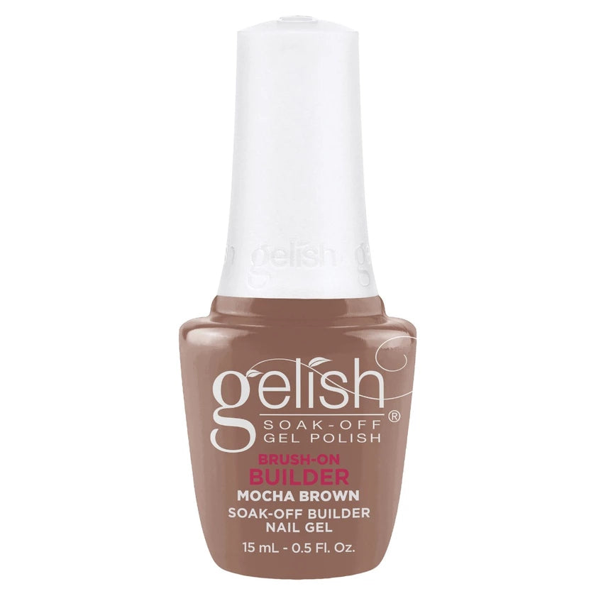 Gelish Brush-On Builder Mocha Brown