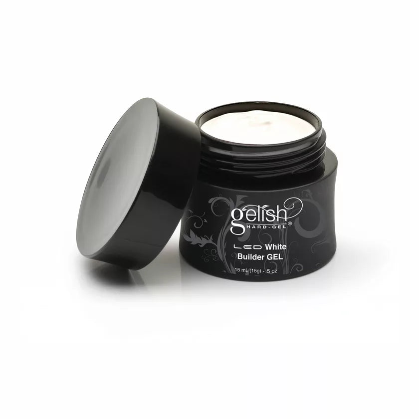 Gelish Hard Gel Builder White, 0.5 fl oz.