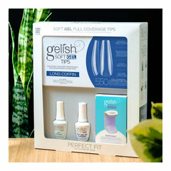 Gelish Soft Gel™ Kit Long Coffin (550CT)