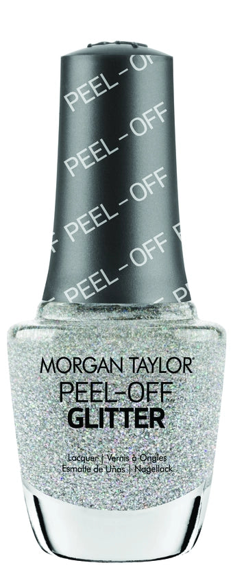 Morgan Taylor Fame Game Peel-Off Glitter, 15mL