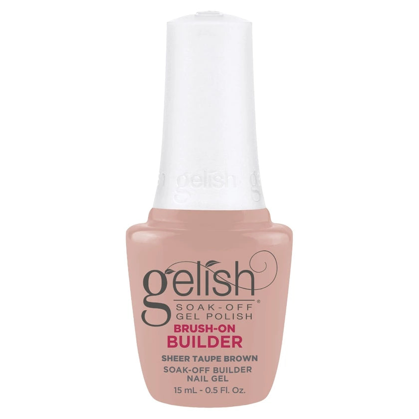 Gelish Brush-On Builder Sheer Taupe Brown