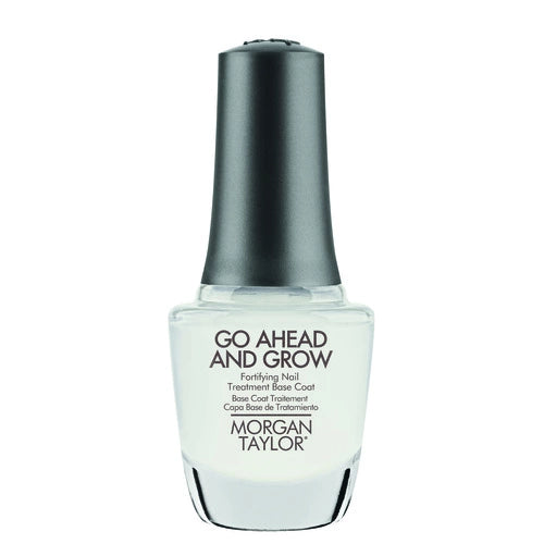 Morgan Taylor Go Ahead And Grow Nail Strengthener and Growth Treatment, 0.5 oz.