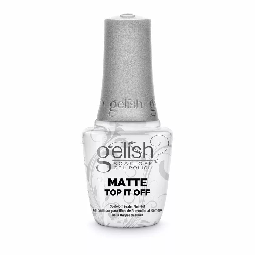 Gelish Matte Top It Off Soak-Off Sealer Gel