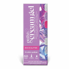 Gelish Cream Gel 6PC Palette - Rich In Glitter