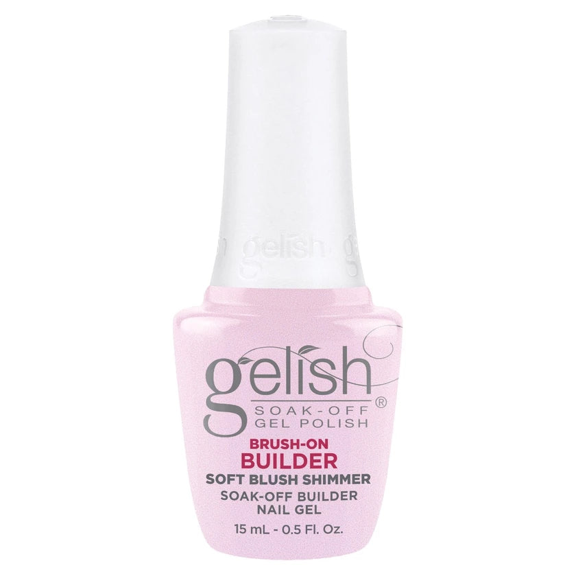 Gelish Brush-On Builder Soft Blush Shimmer