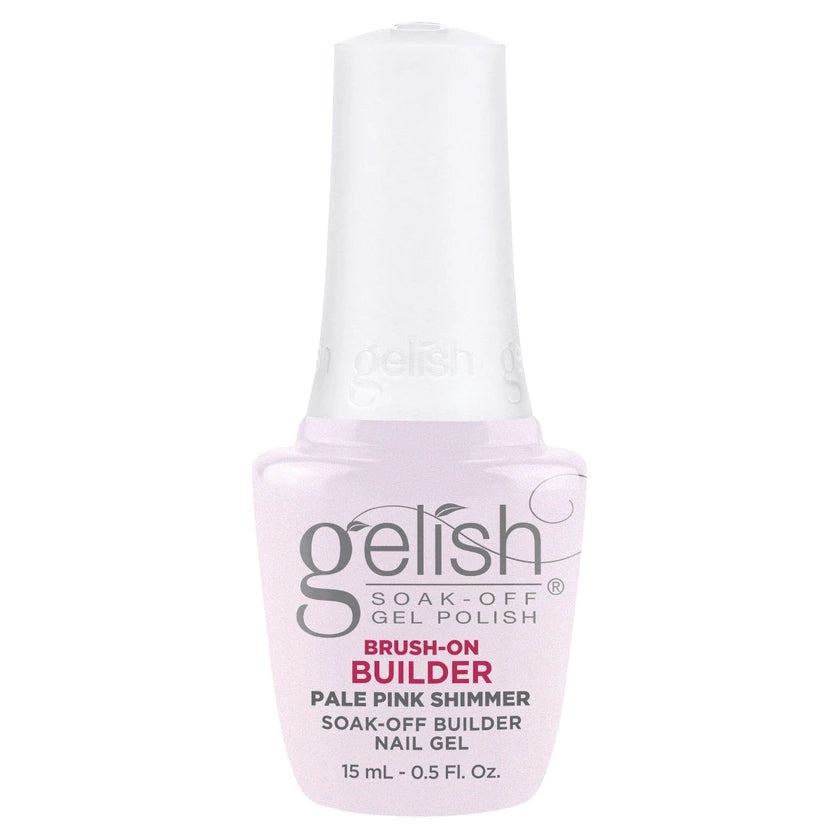 Gelish Brush-On Builder Pale Pink Shimmer