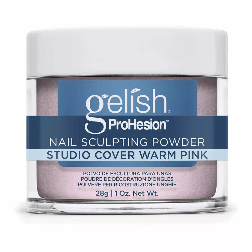 Gelish Prohesion Nail Sculpting Powder Studio Cover Warm Pink, 0.8 0z