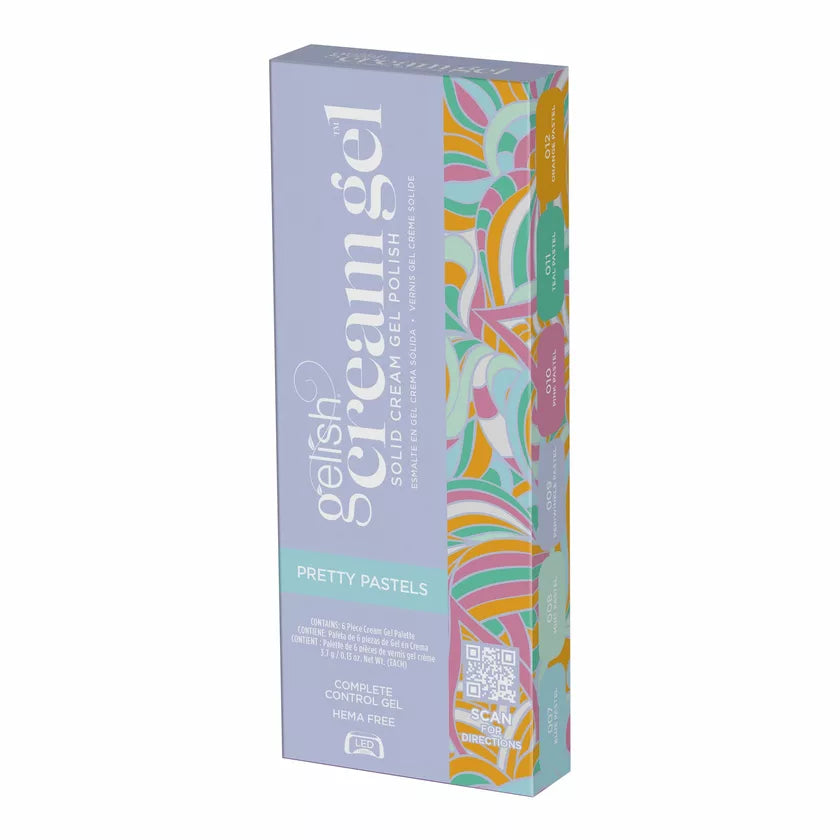 Gelish Cream Gel 6pc Palette - Pretty Pastels