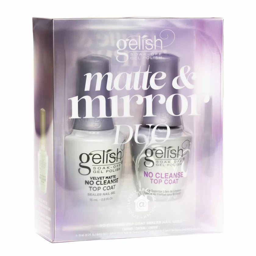 Gelish Matte & Mirror Duo Kit
