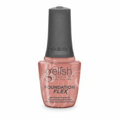Gelish Foundation Flex Soak-Off Rubber Base Nail Gel - Cover Beige, 0.5 fl oz.