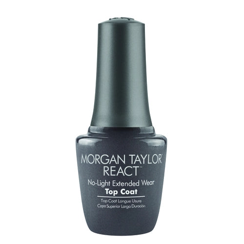 Morgan Taylor REACT Top Coat, 0.5 oz.