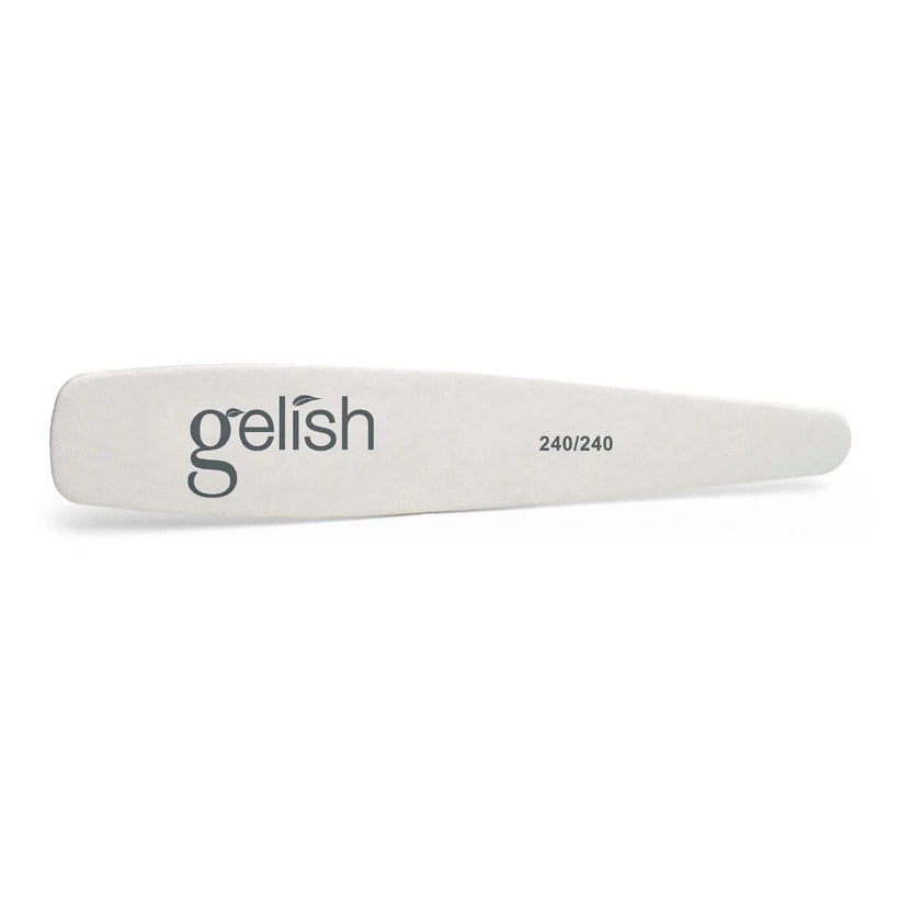 Gelish 240/240 Thin Wooden File - 50 PK